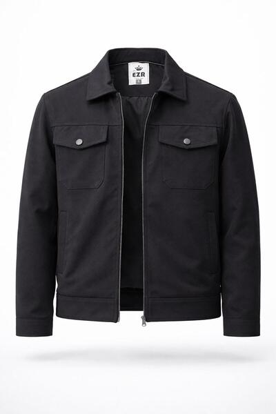 CLASSİCS MEN Ezr Men's Standard Fit Pocketed Transitional Jacket 7582