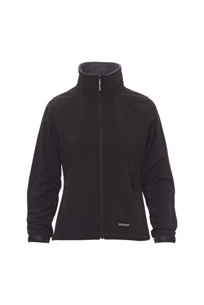 PAYPER Jacheta softshell Sunny, Soft-Shell 93% polyester + 7% elastane, Black...