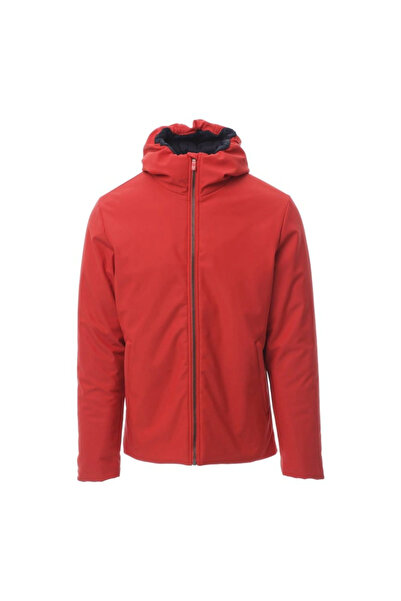 PAYPER Jacheta softshell de iarna Oregon, 78% nailon + 22% elastan, Red, mari...