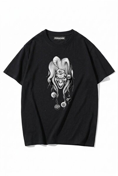 PERISENSE Unisex Γυναικεία/Ανδρικά με τύπωμα 100% Βαμβάκι Premium Χτενισμένα ...