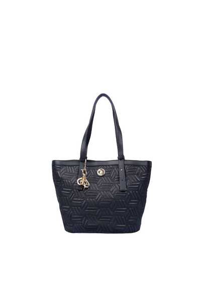 U.S. Polo Assn. Polyurethane Tote Bag, Black