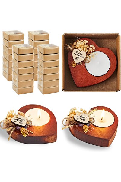 Arabest Wedding Candle Bulk Bridal Shower Candles Rustic Wedding Favors for B...