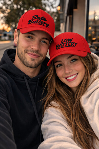 ZERAMİNE Baterie scăzută – Vânzare: Pălărie dublă brodată cu baterie |   Șapc...