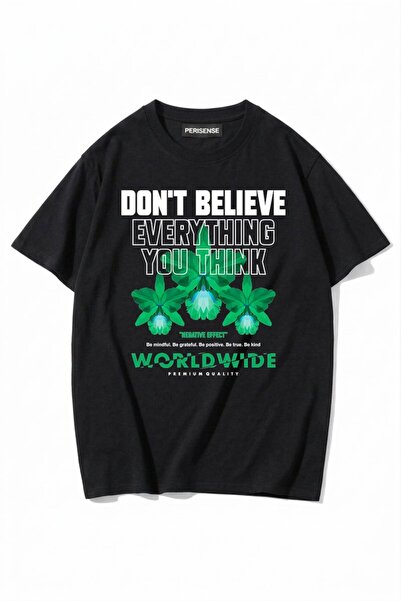 PERISENSE Unisex Femei/Bărbați cu imprimeu bumbac 100% Premium bumbac moale s...