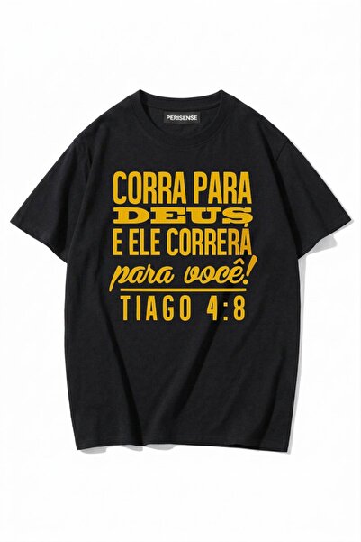 PERISENSE Unisex Women/Men Printed 100% Cotton Premium Combed Cotton Oversize...