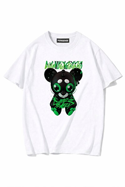 PERISENSE Unisex Γυναικεία/Ανδρικά με τύπωμα 100% Βαμβάκι Premium Χτενισμένα ...