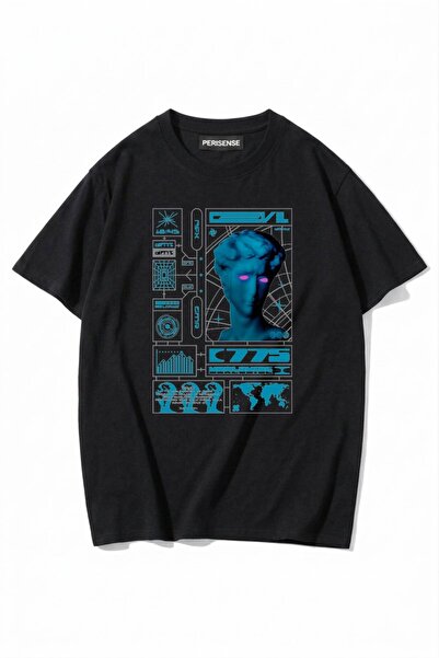 PERISENSE Unisex Femei/Bărbați cu imprimeu bumbac 100% Premium bumbac moale s...