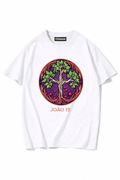 PERISENSE Unisex Γυναικεία/Ανδρικά με τύπωμα 100% Βαμβάκι Premium Χτενισμένα ...