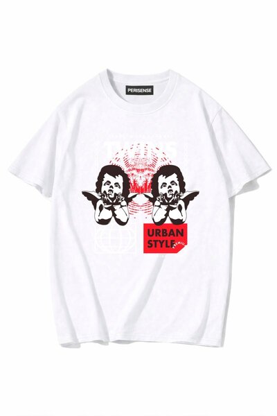 PERISENSE Unisex Femei/Bărbați cu imprimeu bumbac 100% Premium bumbac moale s...