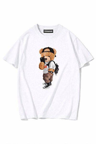 PERISENSE Unisex Γυναικεία/Ανδρικά με τύπωμα 100% Βαμβάκι Premium Χτενισμένα ...