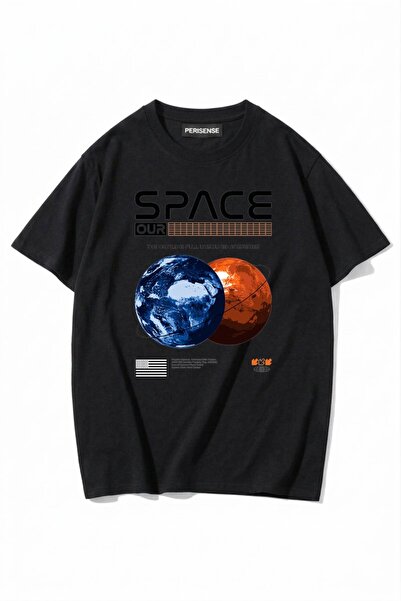 PERISENSE Unisex Γυναικεία/Ανδρικά με τύπωμα 100% Βαμβάκι Premium Χτενισμένα ...