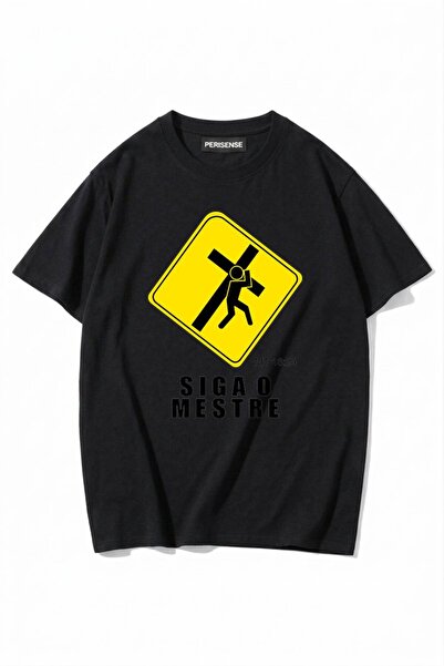 PERISENSE Unisex Γυναικεία/Ανδρικά με τύπωμα 100% Βαμβάκι Premium Χτενισμένα ...