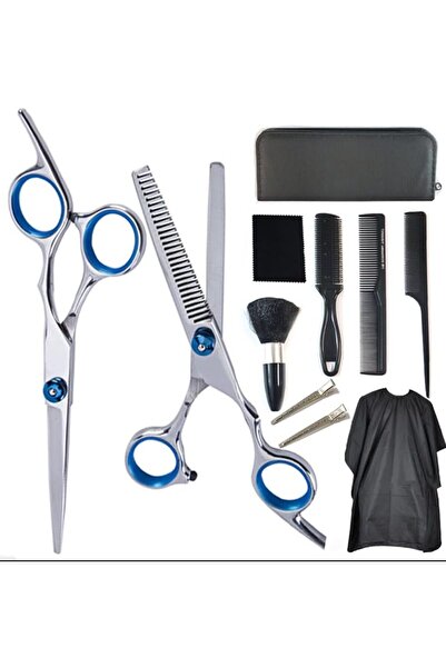 Arabest 11-Piece Professional Hair Cutting Kit,Stainless Steel Barber Thinnin...
