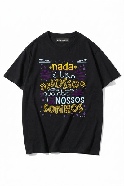 PERISENSE Unisex Γυναικεία/Ανδρικά με τύπωμα 100% Βαμβάκι Premium Χτενισμένα ...