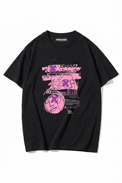 PERISENSE Unisex Femei/Bărbați cu imprimeu bumbac 100% Premium bumbac moale s...