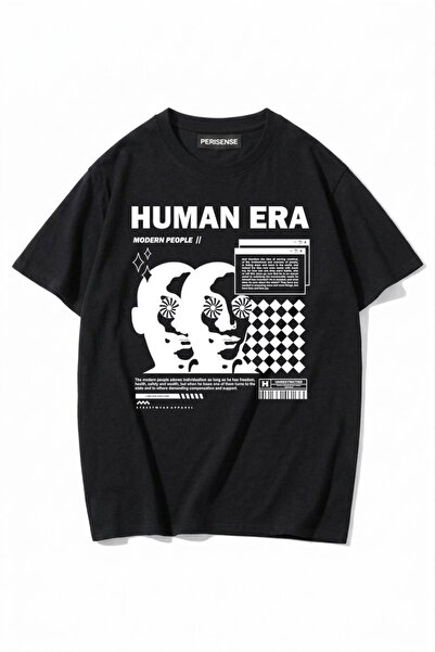 PERISENSE Unisex Femei/Bărbați cu imprimeu bumbac 100% Premium bumbac moale s...