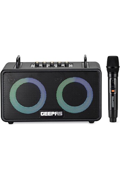 Geepas Bluetooth Speaker with UHF Microphone