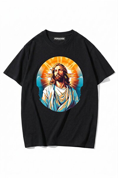 PERISENSE Unisex Γυναικεία/Ανδρικά με τύπωμα 100% Βαμβάκι Premium Χτενισμένα ...