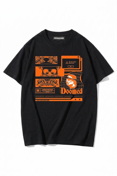 PERISENSE Unisex Femei/Bărbați cu imprimeu bumbac 100% Premium bumbac moale s...