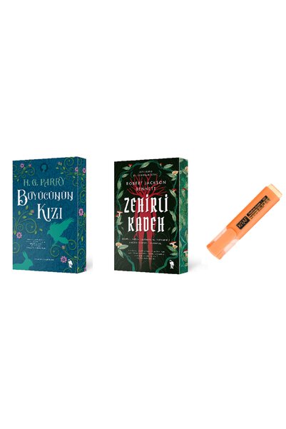 Nemesis Kitap Büyücünün Kızı + Zehirli Kadeh 2 Kitap Set Pens Hd
