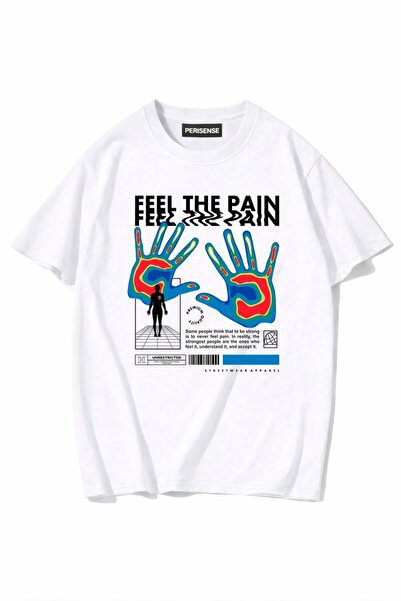 PERISENSE Unisex Γυναικεία/Ανδρικά με τύπωμα 100% Βαμβάκι Premium Χτενισμένα ...