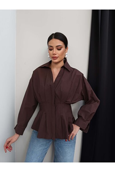 ESRAHELVACI Bel Pleated Shirt