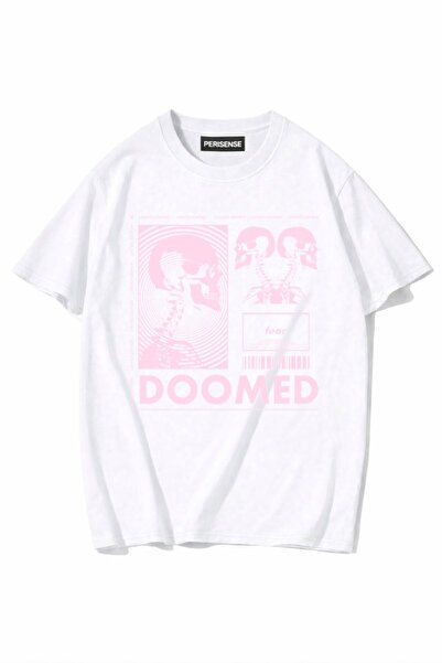 PERISENSE Unisex Γυναικεία/Ανδρικά με τύπωμα 100% Βαμβάκι Premium Χτενισμένα ...