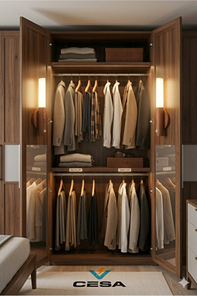 cesaa elektirik Cata Kumru ahşap Kablosuz sensörlü Şarjlı dekoratif LED Duvar...