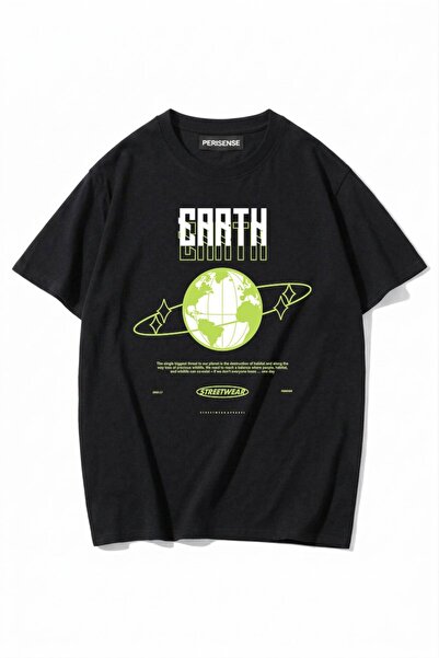 PERISENSE Unisex Γυναικεία/Ανδρικά με τύπωμα 100% Βαμβάκι Premium Χτενισμένα ...