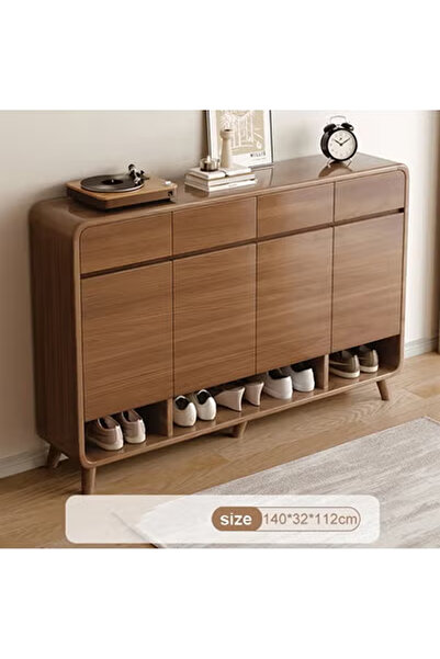 KEKE خزانة تخزين الأحذية عند المدخل 140 سم