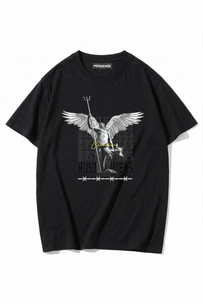 PERISENSE Unisex Femei/Bărbați cu imprimeu bumbac 100% Premium bumbac moale s...