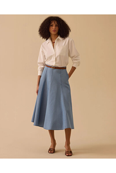 SEÇİL Cep Detaylı Koton Gömlek