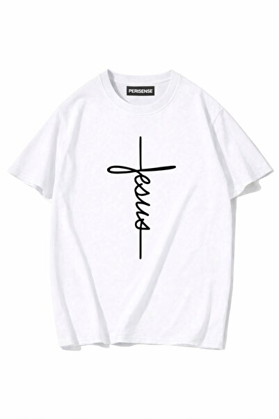 PERISENSE Unisex Γυναικεία/Ανδρικά με τύπωμα 100% Βαμβάκι Premium Χτενισμένα ...