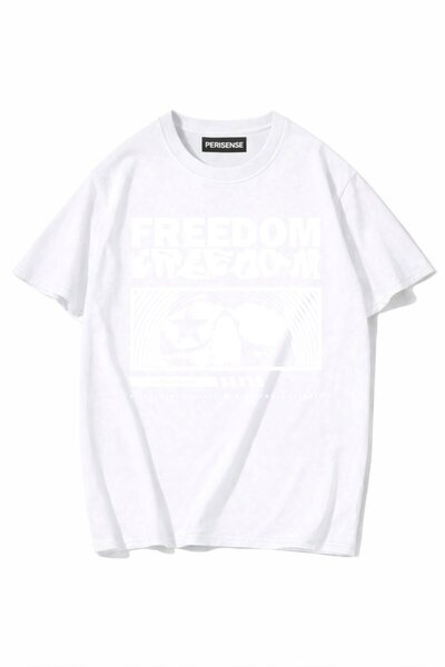 PERISENSE Unisex Femei/Bărbați cu imprimeu bumbac 100% Premium bumbac moale s...