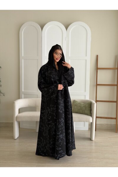 MedrasAbaya Full patterned Linen