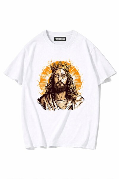 PERISENSE Unisex Γυναικεία/Ανδρικά με τύπωμα 100% Βαμβάκι Premium Χτενισμένα ...