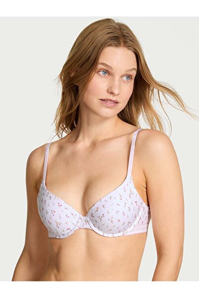Victoria's Secret Hafif Dolgu Destekli Pamuklu Demi Sütyen