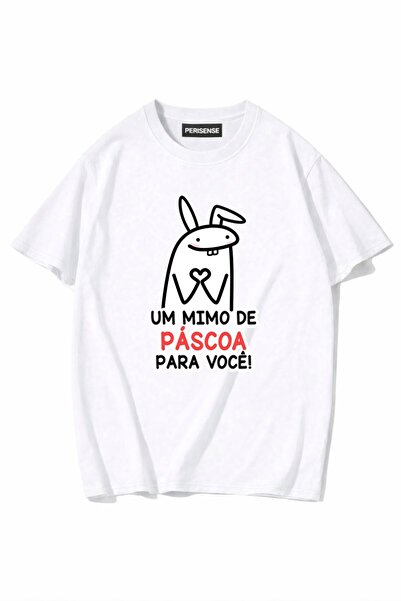 PERISENSE Unisex Γυναικεία/Ανδρικά με τύπωμα 100% Βαμβάκι Premium Χτενισμένα ...