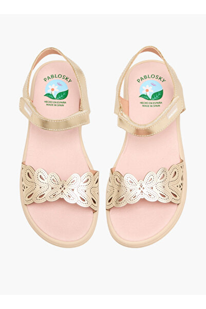 Pablosky Girls Hook & Loop Sandals