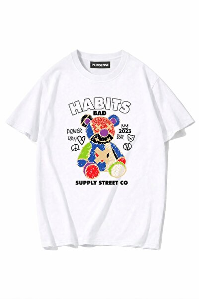 PERISENSE Unisex Femei/Bărbați cu imprimeu bumbac 100% Premium bumbac moale s...