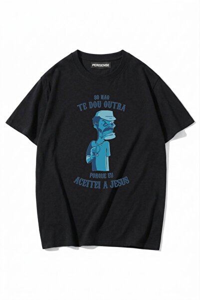 PERISENSE Unisex Γυναικεία/Ανδρικά με τύπωμα 100% Βαμβάκι Premium Χτενισμένα ...