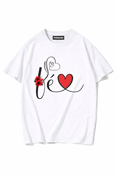 PERISENSE Unisex Γυναικεία/Ανδρικά με τύπωμα 100% Βαμβάκι Premium Χτενισμένα ...