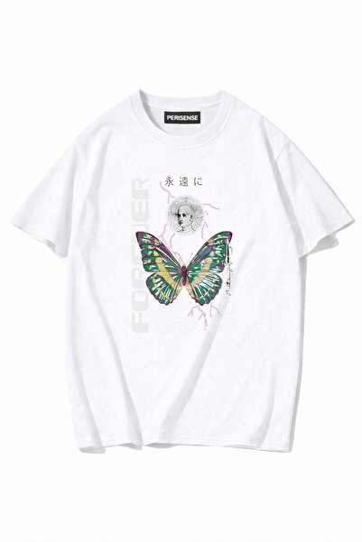 PERISENSE Unisex Γυναικεία/Ανδρικά με τύπωμα 100% Βαμβάκι Premium Χτενισμένα ...