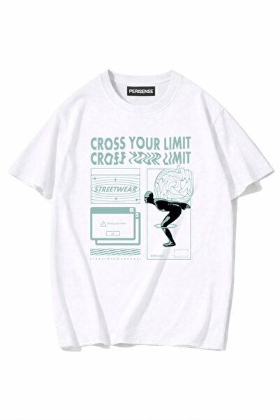 PERISENSE Unisex Γυναικεία/Ανδρικά με τύπωμα 100% Βαμβάκι Premium Χτενισμένα ...