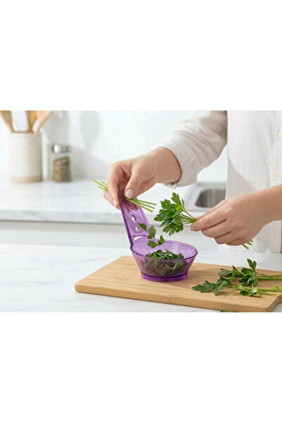 LUCES DESİGN Pratik Maydanoz Ayıklama Aparatı - Saniyeler İçinde Temiz Yeşill...