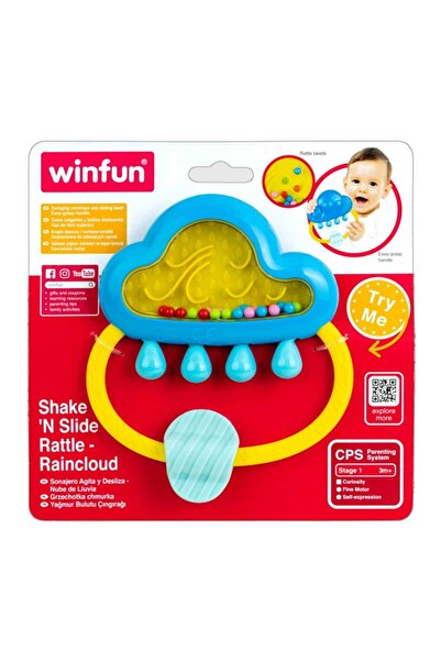 WINFUN هز وانزلاق خشخشة سحابة المطر