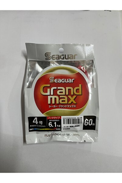 seaguar Grandmax Hard 100/100 0.33MM Flora Carbon Misina 60 Mt
