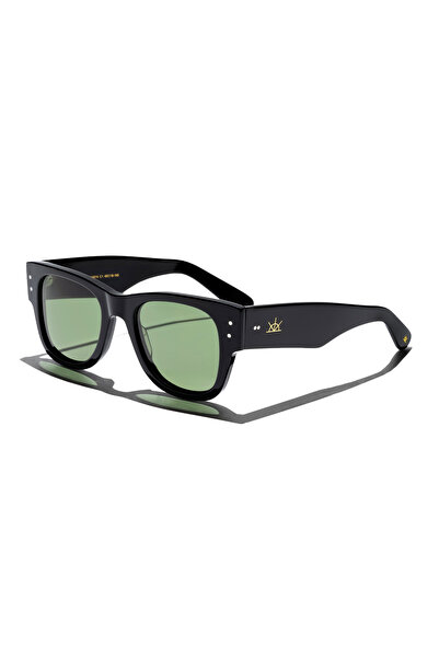 EYE OF HORUS Eoh4014 C1 Black Acetate Unisex Sunglasses