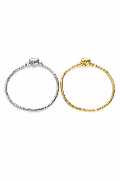 DARK WOMAN Çelik Charm Bileklik – Altın & Gümüş Renk | Paslanmaz Çelik Kadın ...