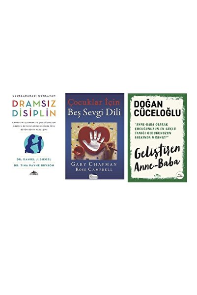 Kronik Kitap dramsiz disiplin+cocuklar icin bes sevgi dili+gelistiren anne ba...